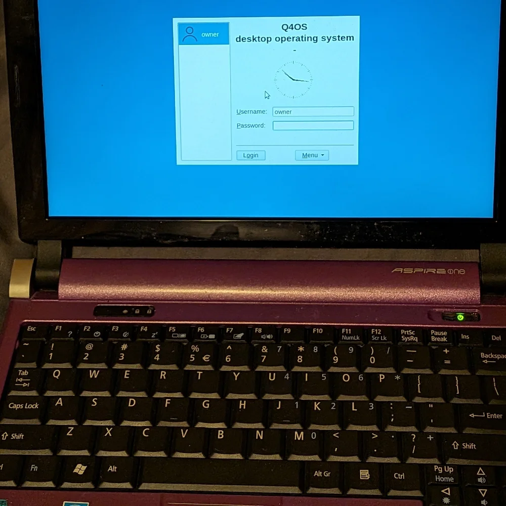 Acer Vibrant Purple Laptop